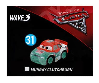 Wave 3 Sealed - Murray Clutchburn Disney Cars Mini Racers Diecast 31