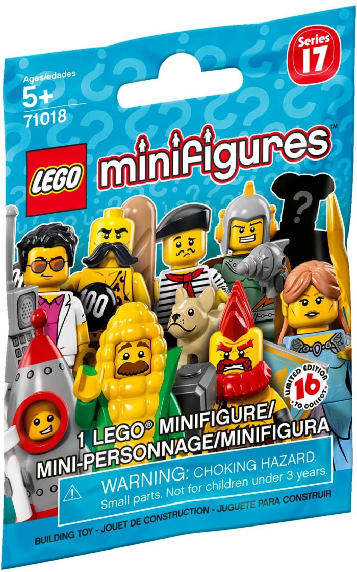 Yuppie (sealed) Lego 71018 Minifigure Series 17 no 12