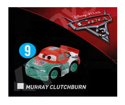 Sealed - Murray Clutchburn Disney Cars 3 Mini Racers Mattel Diecast 9
