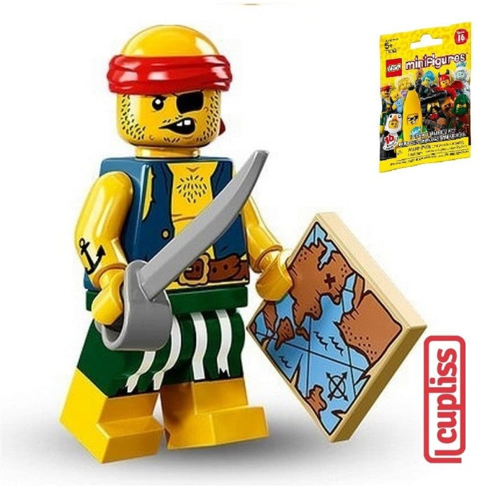 Scallywag Pirate (sealed) Lego 71013 Minifigure Series 16 no 9