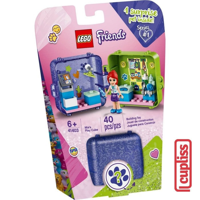 LEGO Friends 41403 Mia Play Cube Veterinarian