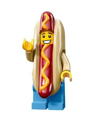 Hot Dog (sealed) Lego Minifigure Series 13 no 14 hotdog