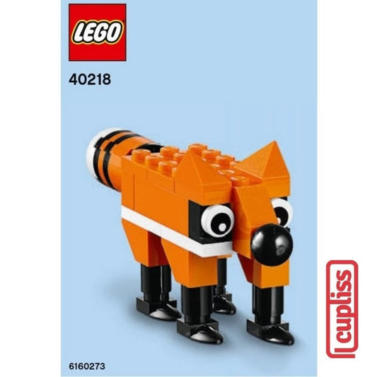 LEGO Polybag 40218 Monthly Mini Model Fox