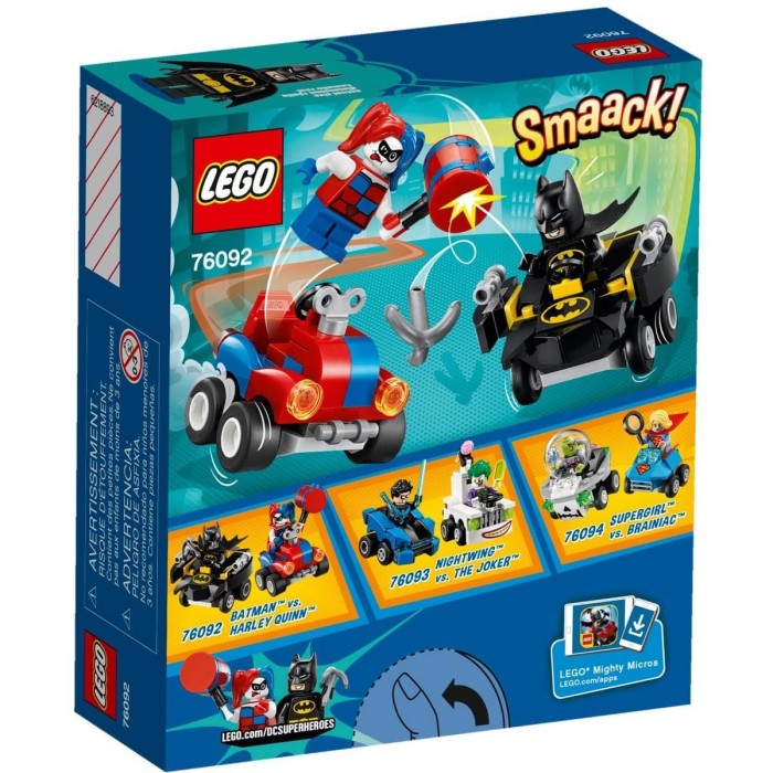 LEGO Superheroes 76092 Mighty Micros: Batman vs. Harley Quinn