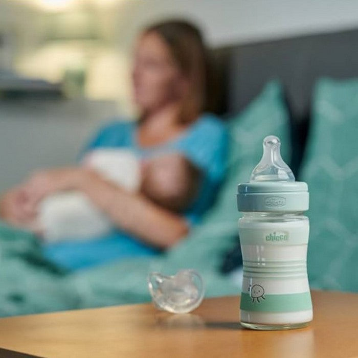 CHICCO Bottle Well Being Glass 0M+ 150 ml Botol Susu 150ml