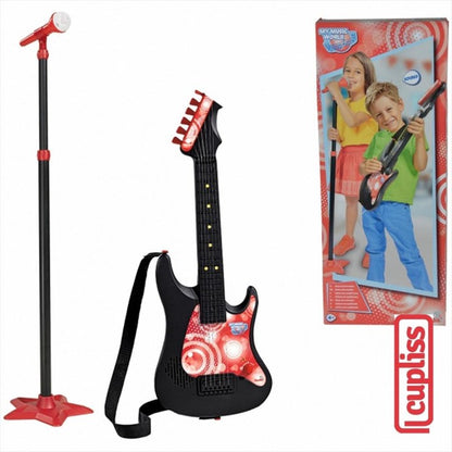 SIMBA My Music World Guitar with Microphone 106833223 Alat Musik