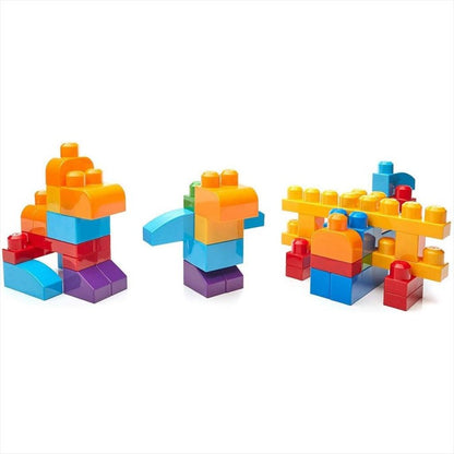Mega Bloks First Builders DCH63 Big Building Bag 80 pcs Blue