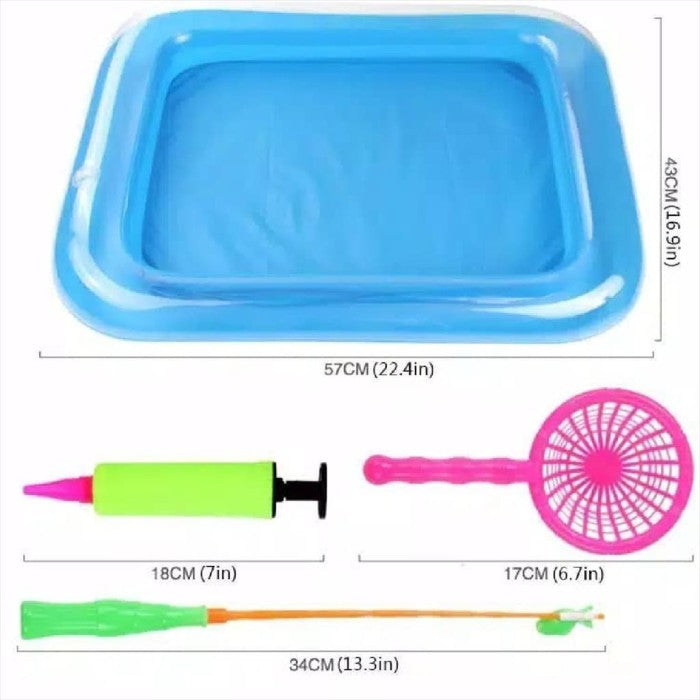 DENO Pancing Ikan Dalam Kolam VR416 Mainan Edukasi Anak