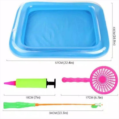 DENO Pancing Ikan Dalam Kolam VR416 Mainan Edukasi Anak