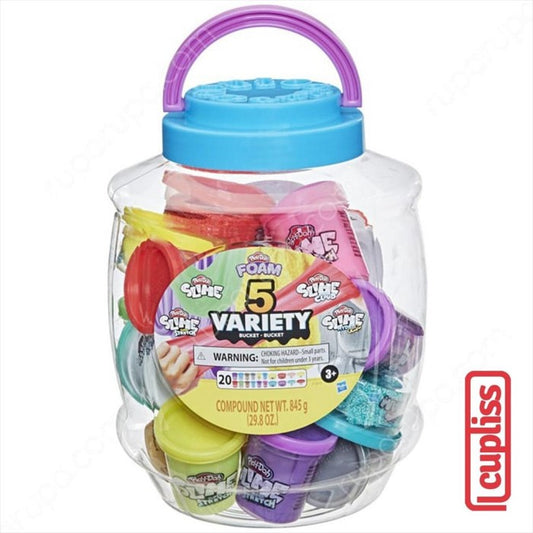 Play Doh Bucket 5 Variety Hasbro F1810 Playdoh