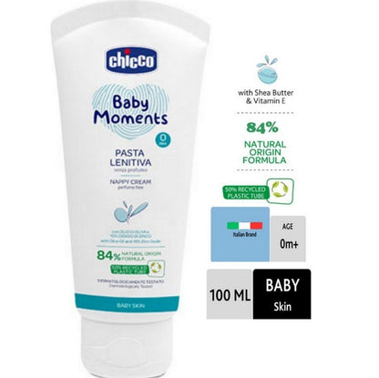 CHICCO Baby Moments Nappy Cream 100ml Krim Popok Bayi 100 ml 10244