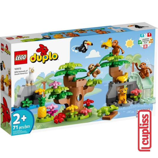 BAD BOX LEGO Duplo 10973 Wild Animals of South America