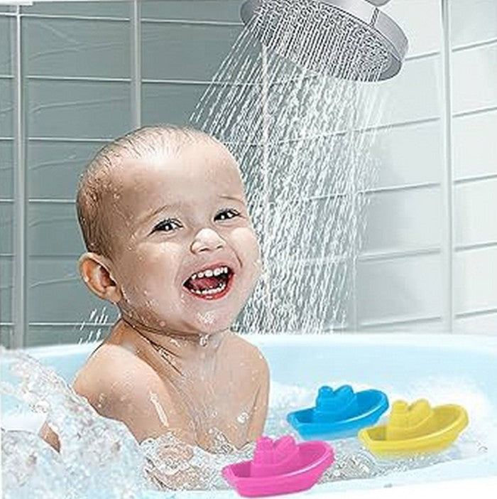 IQANGEL Colorful Boat Bath Toys IQ0220 Mainan Mandi Perahu Bayi IQ Angel