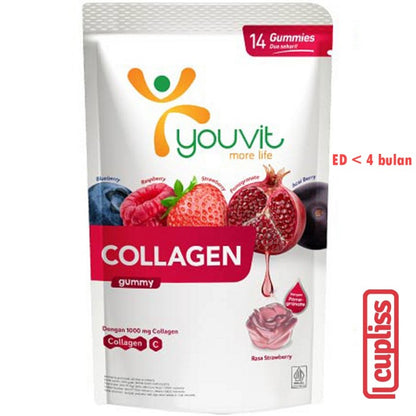 YOUVIT x Erha Multivitamin Gummy Collagen 1000mg 7 Days Vitamin