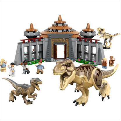 LEGO Jurassic World 76961 Visitor Center T Rex and Raptor Attack