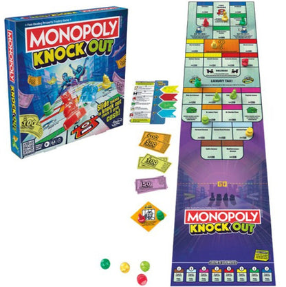 Hasbro Board Game F8995 Monopoly Knockout Permainan Papan