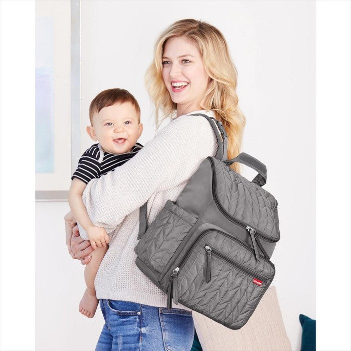 Skip Hop Forma Backpack Diaper 123562 Grey Tas Popok Bayi Skiphop