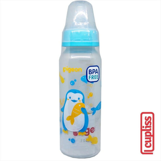 PIGEON Bottle PP RP Slim Neck Peristaltic 240 ml Li Blue Botol Susu