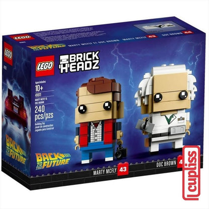 LEGO Brickheadz 41611 Marty McFly & Doc Brown