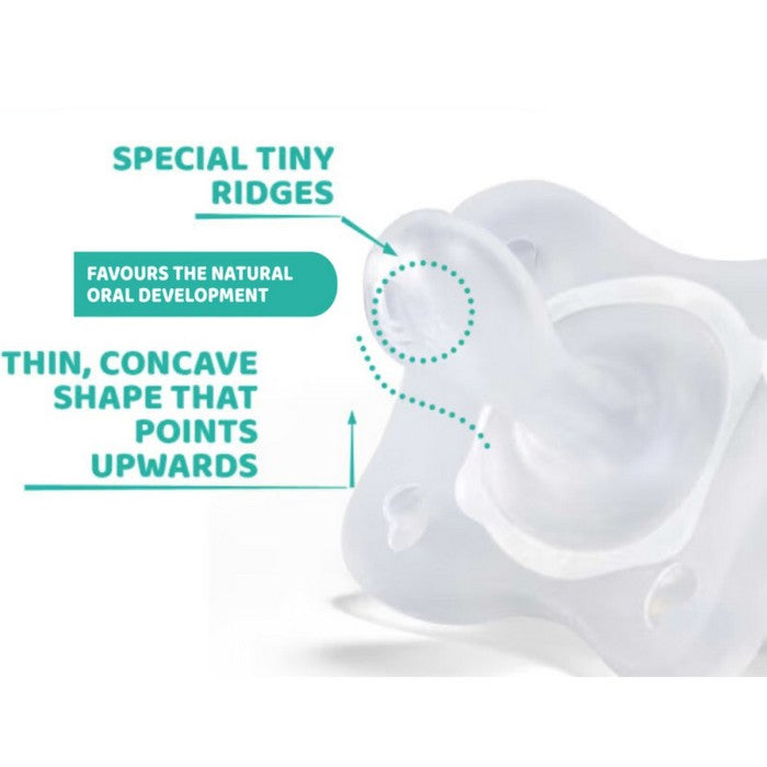 CHICCO Physio Soft Soother Silicone 0-2m Dot Botol Susu Bayi Newborn