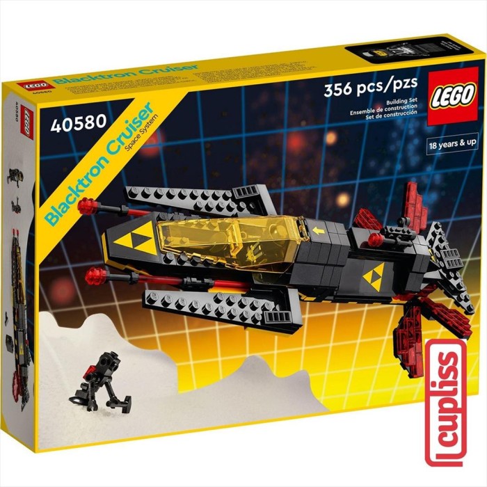 LEGO Icons 40580 Blacktron Cruiser