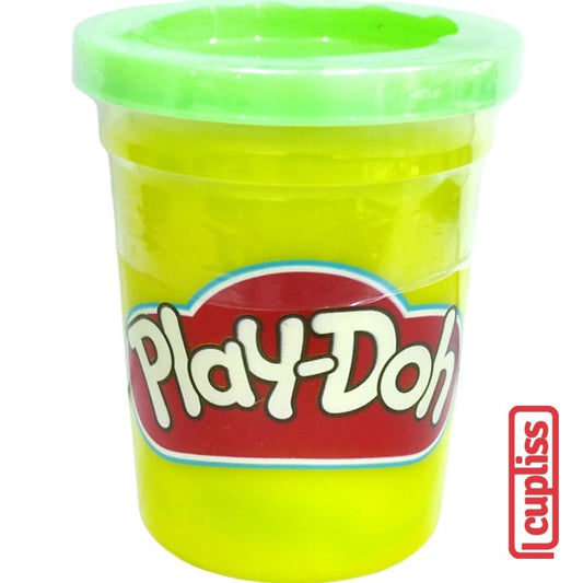 Play Doh Dough Can 4 OZ Soft Green 112 Gr PlayDoh Single Tub Lilin Original Compound