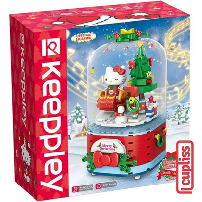 QMAN Keeppley Hello Kitty Christmas Music Box DZ0205