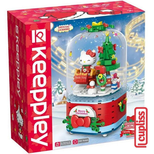QMAN Keeppley Hello Kitty Christmas Music Box DZ0205