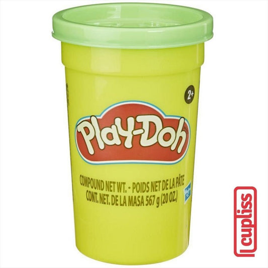 Play Doh Mighty Can Green 20oz Single 567gr Hasbro F1983 F1643 Playdoh