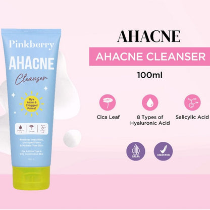 PinkBerry Cleanser 100ml AHAcne 100 ml