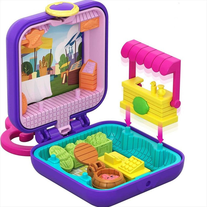 Polly Pocket GKJ39 Tiny Compact Farmer Market GKJ40