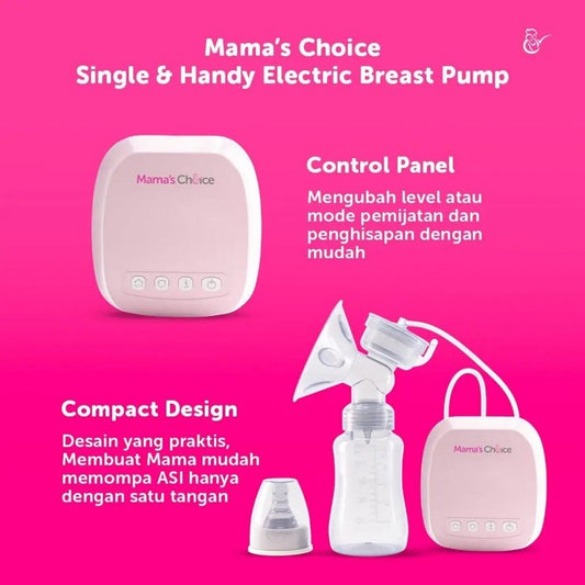 Mama Mama's Choice Single Handy Electric Breast Pump Pompa ASI