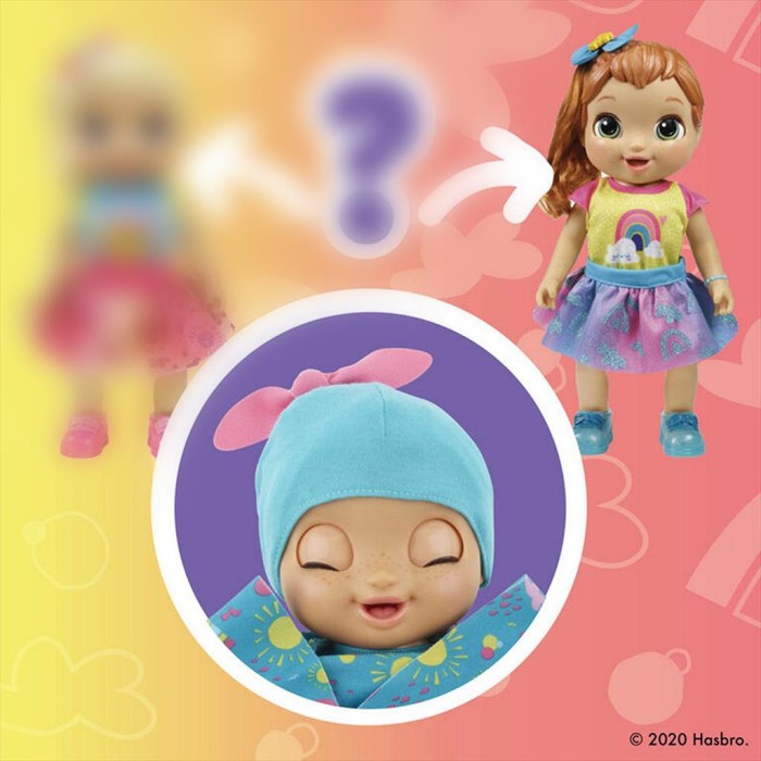 BABY ALIVE Grows Up Boneka Tumbuh Grow 3 in 1 Hasbro E8199