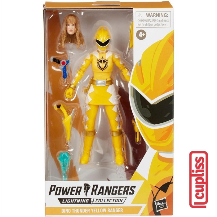 Hasbro Power Rangers F4508 Dino Thunder Yellow Ranger Lightning