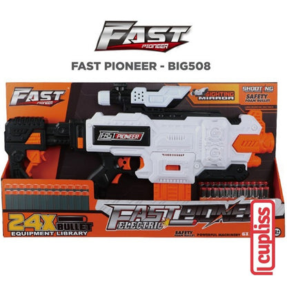 FAST Pioneer Electric Ultra Fourgods Pistol Mainan