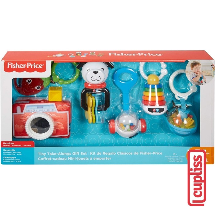 BAD BOX Fisher Price FBH63 Gift Set Tiny Take Alongs