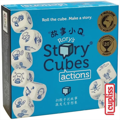 Rory's Story Cube Action Board Game Zygomatic Original