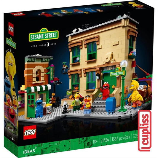 LEGO Ideas 21324 123 Sesame Street