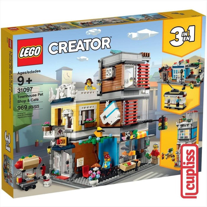 LEGO Creator 31097 Townhouse Pet Shop and Cafe