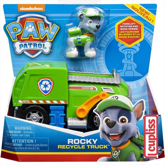 Nickelodeon Paw Patrol Rocky's Recycling Truck