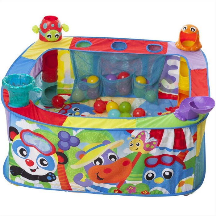 Playgro 120752 Pop And Drop Activity Ball Gym Mainan Bayi