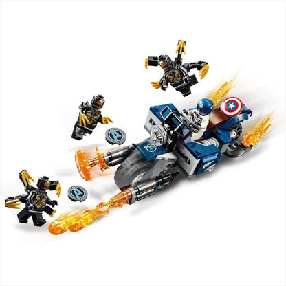 LEGO Superheroes 76123 Captain America Outriders Attack