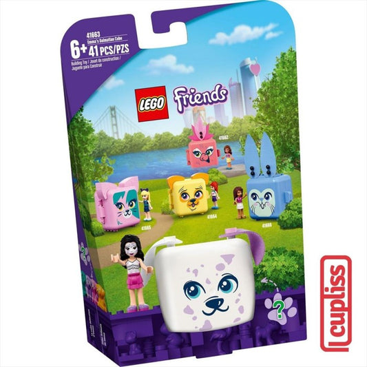 LEGO Friends 41663 Emma Dalmatian Cube