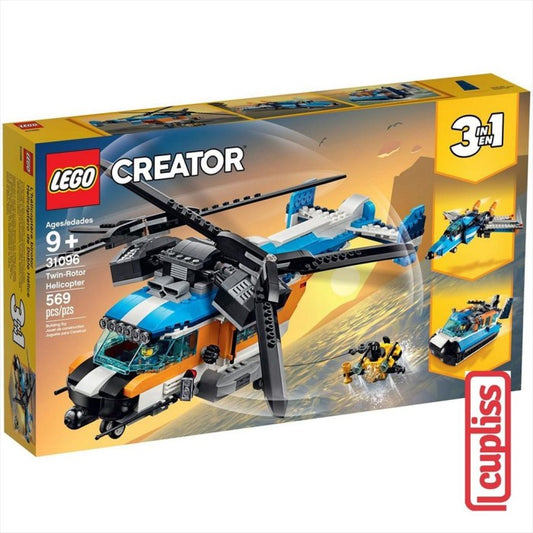 LEGO Creator 31096 Twin-Rotor Helicopter