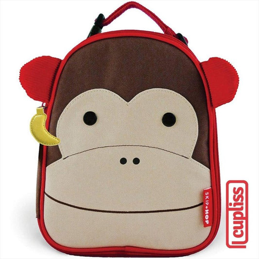 Skip Hop Zoo Lunchies 105289 Monkey Tas Makan Skiphop