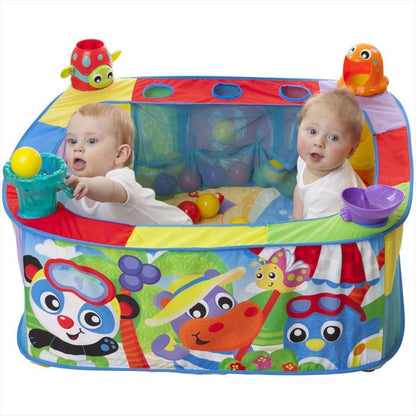 Playgro 120752 Pop And Drop Activity Ball Gym Mainan Bayi