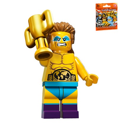 Wrestling Champion (sealed) Lego Minifigure Series 15 no 14