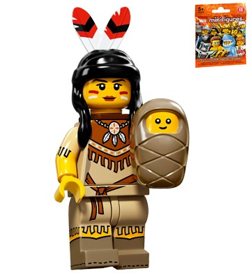 Tribal Woman (sealed) Lego Minifigure Series 15 no 5