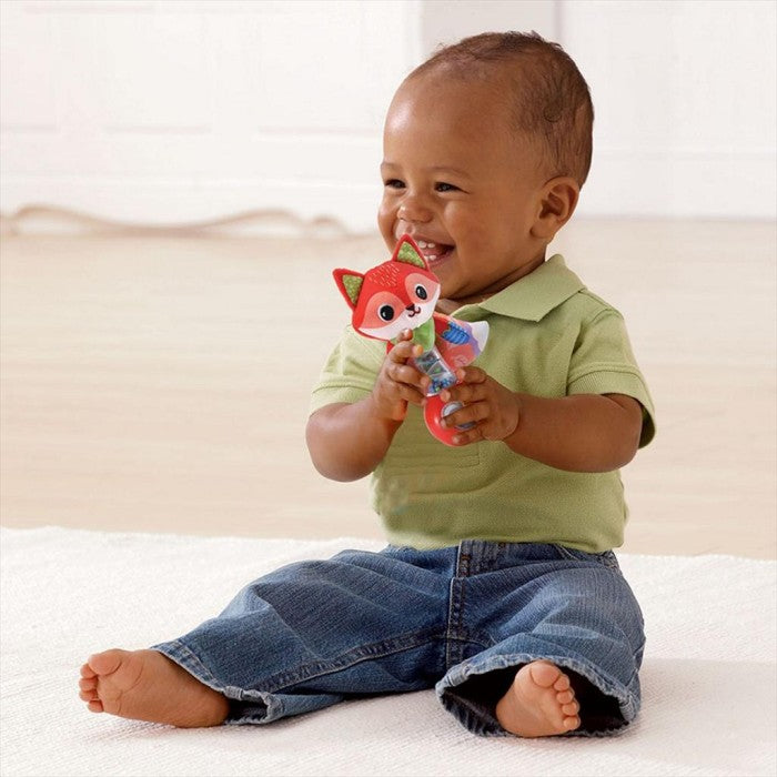 VTech Baby 536100 Shake and See Fox Rattle Gigitan