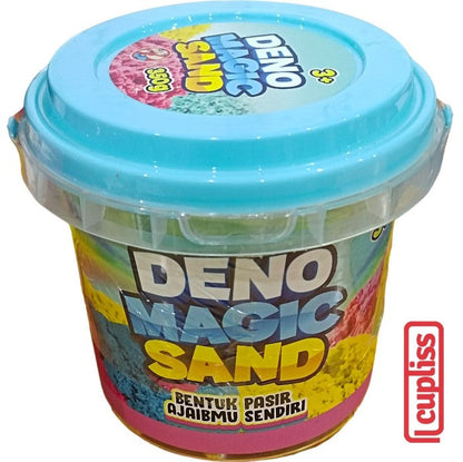 Deno Magic Sand 350g Kreasi Pasir Ajaib Mainan Anak DN7525